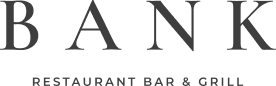 Bank Restaurant Bar & Grill logo.