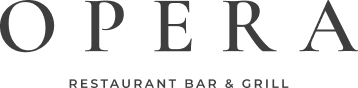 Opera Restaurant Bar & Grill logo.
